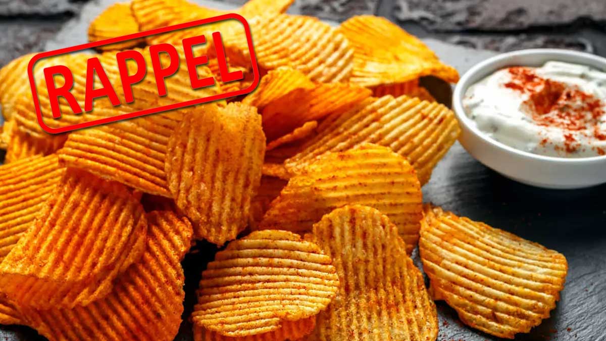 Rappel produit  ne mangez surtout pas ces chips vendues dans toute la France !